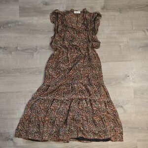 BB Dakota Multicolor Floral Maxi Dress